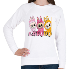 PRINTFASHION labubu-seeklogo - Női pulóver - Fehér