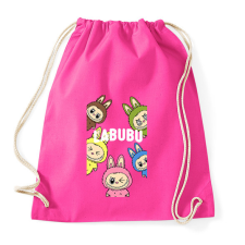 PRINTFASHION Labubu - Sportzsák, Tornazsák - Fukszia tornazsák