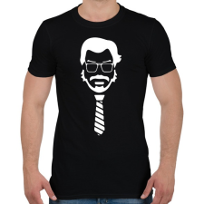 PRINTFASHION Lacasa de Papel / El professor / white - Férfi póló - Fekete férfi póló