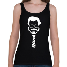 PRINTFASHION Lacasa de Papel / El professor / white - Női atléta - Fekete