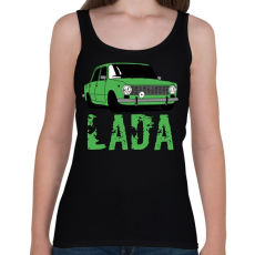 PRINTFASHION lada - Női atléta - Fekete