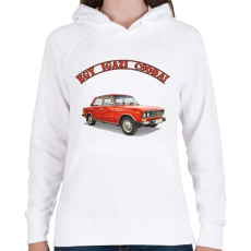 PRINTFASHION Ladás csoda - Női kapucnis pulóver - Fehér