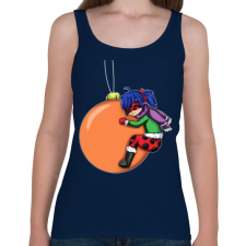 PRINTFASHION Ladybug - Női atléta - Sötétkék atléta, trikó