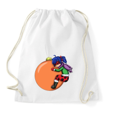 PRINTFASHION Ladybug - Sportzsák, Tornazsák - Fehér tornazsák
