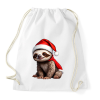 PRINTFASHION Lajhár mikulás - Sportzsák, Tornazsák - Fehér