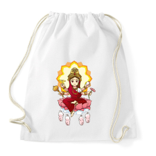 PRINTFASHION lakshmi03 - Sportzsák, Tornazsák - Fehér tornazsák