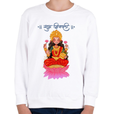 PRINTFASHION lakshmi05 - Gyerek pulóver - Fehér gyerek pulóver, kardigán