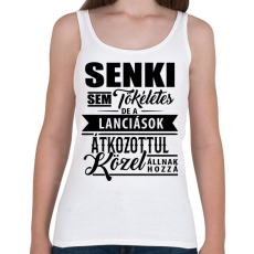 PRINTFASHION Lancia fanatikus - Női atléta - Fehér