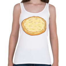 PRINTFASHION Lángos - Női atléta - Fehér