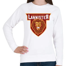 PRINTFASHION Lannister - Női pulóver - Fehér