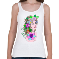 PRINTFASHION Lány - Női atléta - Fehér