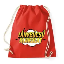 PRINTFASHION Lánybúcsú alakulat - Sportzsák, Tornazsák - Piros tornazsák