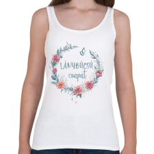 PRINTFASHION Lánybúcsú csapat - Női atléta - Fehér női trikó