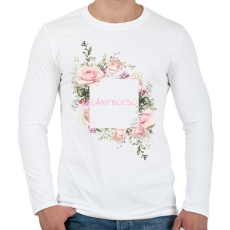 PRINTFASHION Lánybúcsú - Férfi hosszú ujjú póló - Fehér