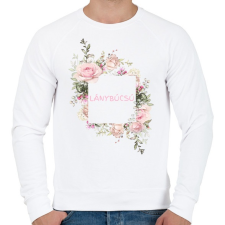 PRINTFASHION Lánybúcsú - Férfi pulóver - Fehér férfi pulóver, kardigán