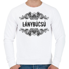 PRINTFASHION Lánybúcsú - Férfi pulóver - Fehér férfi pulóver, kardigán