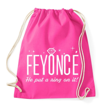PRINTFASHION Lánybúcsú - FEYONCÉ - Sportzsák, Tornazsák - Fukszia tornazsák