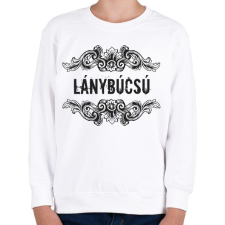 PRINTFASHION Lánybúcsú - Gyerek pulóver - Fehér gyerek pulóver, kardigán