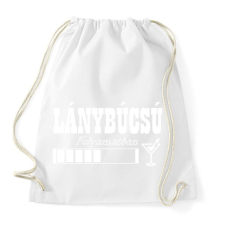 PRINTFASHION Lánybúcsú - Sportzsák, Tornazsák - Fehér tornazsák