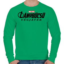 PRINTFASHION Lánybúcsú végjáték - Férfi pulóver - Zöld férfi pulóver, kardigán