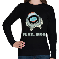 PRINTFASHION Lapos, Bro - Női pulóver - Fekete női pulóver, kardigán
