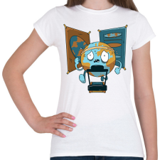 PRINTFASHION Laposföld hívő - Női póló - Fehér női póló