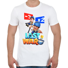 PRINTFASHION last war survival - Férfi póló - Fehér férfi póló