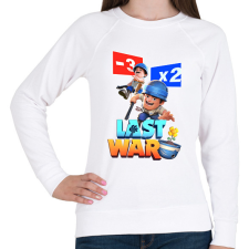 PRINTFASHION last war survival - Női pulóver - Fehér női pulóver, kardigán