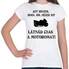 PRINTFASHION LÁTNÁD2 - Női póló - Fehér női póló