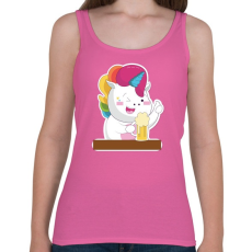 PRINTFASHION Laza este - Női atléta - Rózsaszín