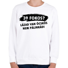 PRINTFASHION Lázad van nem pálinkád! - Gyerek pulóver - Fehér gyerek pulóver, kardigán