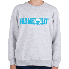 PRINTFASHION Lazulás - Gyerek pulóver - Sport szürke