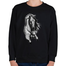 PRINTFASHION leader - Gyerek pulóver - Fekete gyerek pulóver, kardigán