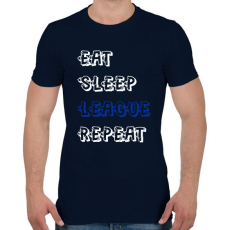 PRINTFASHION League of Legends 02 - Férfi póló - Sötétkék