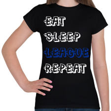 PRINTFASHION League of Legends 02 - Női póló - Fekete női póló