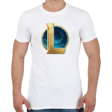 PRINTFASHION League of legends - Férfi póló - Fehér