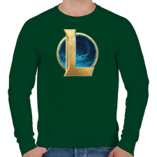 PRINTFASHION League of legends - Férfi pulóver - Sötétzöld férfi pulóver, kardigán
