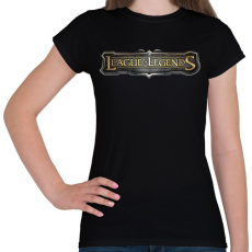 PRINTFASHION League of Legends - Női póló - Fekete