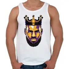 PRINTFASHION Lebron James - Férfi atléta - Fehér atléta, trikó