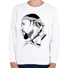 PRINTFASHION Lebron James - Gyerek pulóver - Fehér gyerek pulóver, kardigán
