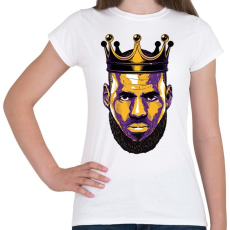 PRINTFASHION Lebron James - Női póló - Fehér