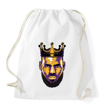 PRINTFASHION Lebron James - Sportzsák, Tornazsák - Fehér tornazsák
