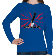 PRINTFASHION LÉCCI SZÓLJ BE - Női pulóver - Királykék női pulóver, kardigán