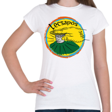 PRINTFASHION lecsapós 1 - Női póló - Fehér