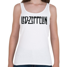 PRINTFASHION Led Zeppelin logo - Női atléta - Fehér női trikó