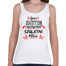 PRINTFASHION Led Zeppelin - Női atléta - Fehér