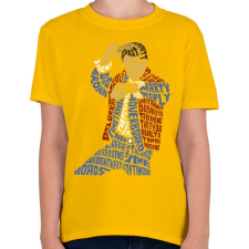 PRINTFASHION Légdeszkás - Gyerek póló - Sárga gyerek póló