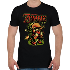 PRINTFASHION Legend of Zombie - Férfi póló - Fekete férfi póló