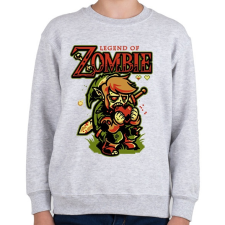 PRINTFASHION Legend of Zombie - Gyerek pulóver - Sport szürke gyerek pulóver, kardigán