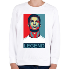 PRINTFASHION Legenda - Gyerek pulóver - Fehér gyerek pulóver, kardigán